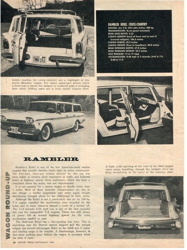 1960 amc rambler american - rambler, &