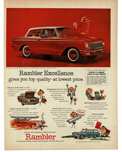 1961 rambler american vintage - 1961,