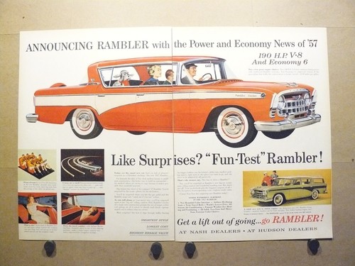 1957 rambler red custom - 1957,
